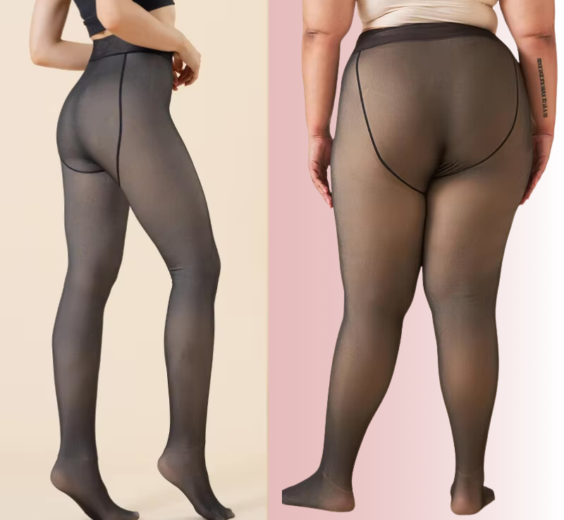 Cozees - Modische Leggings mit kuscheligem Fleecefutter für kalte Tage